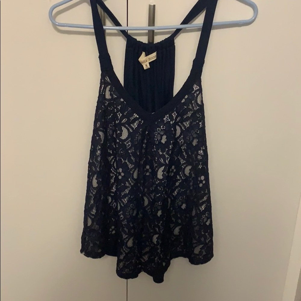 Lace tank